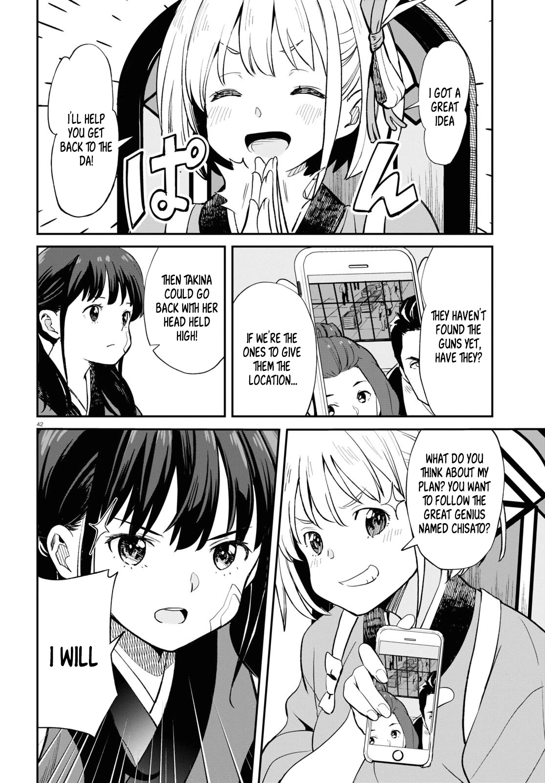 Lycoris Recoil Chapter 3 page 44 - Chapter 3