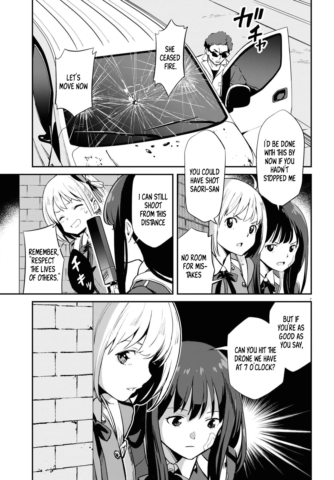 Lycoris Recoil Chapter 3 page 8 - Chapter 3