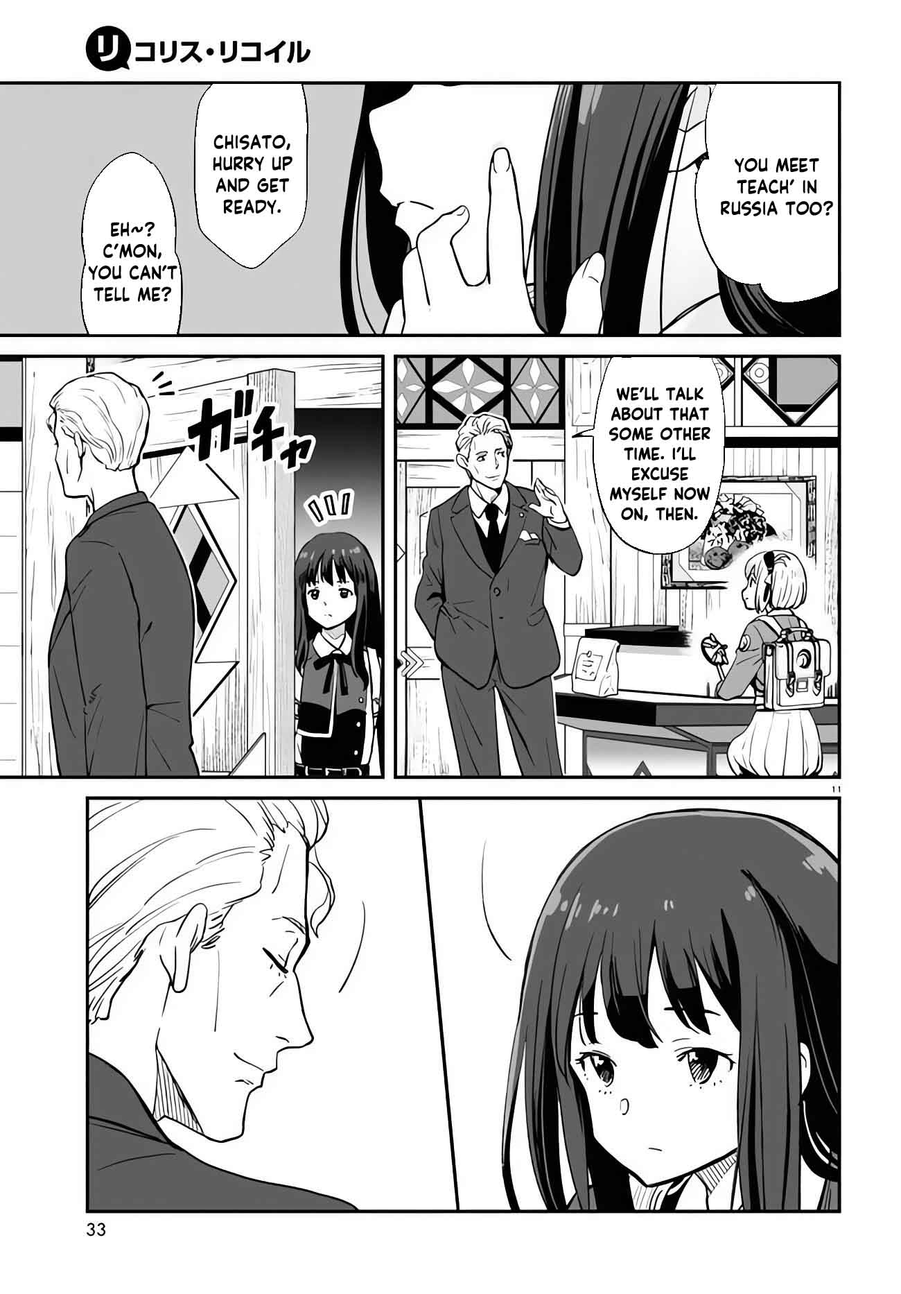 Lycoris Recoil Chapter 4 page 11 - Chapter 4