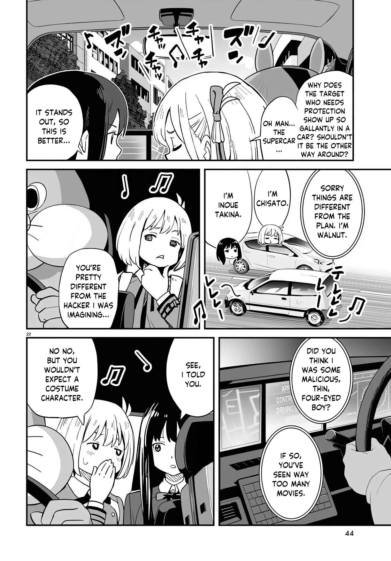 Lycoris Recoil Chapter 4 page 22 - Chapter 4