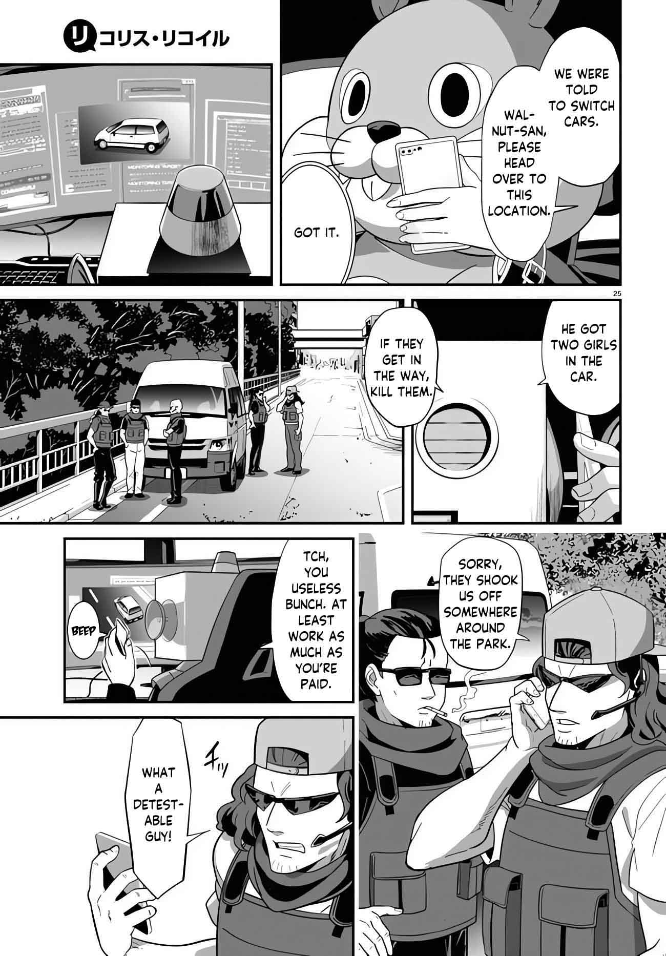 Lycoris Recoil Chapter 4 page 25 - Chapter 4