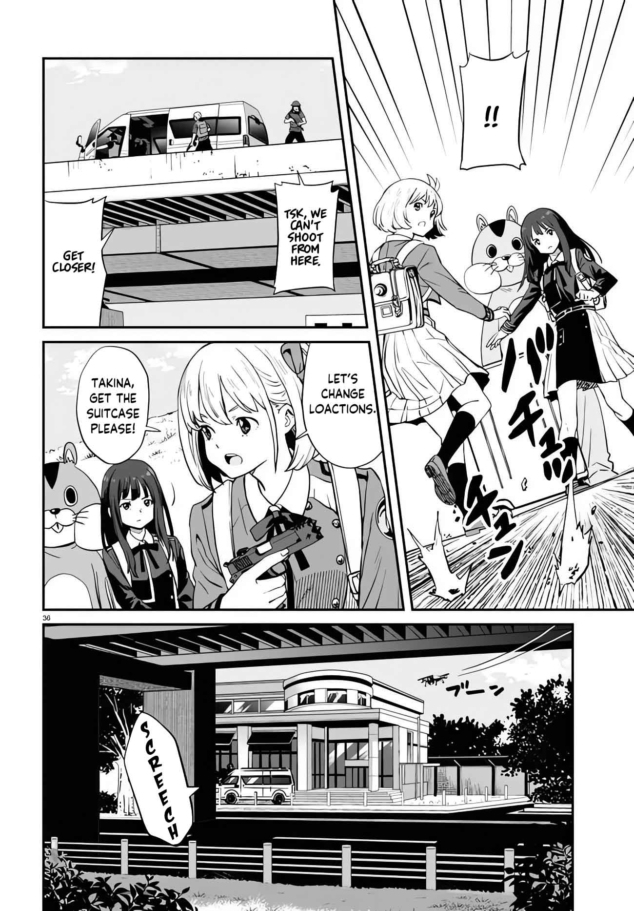 Lycoris Recoil Chapter 4 page 35 - Chapter 4