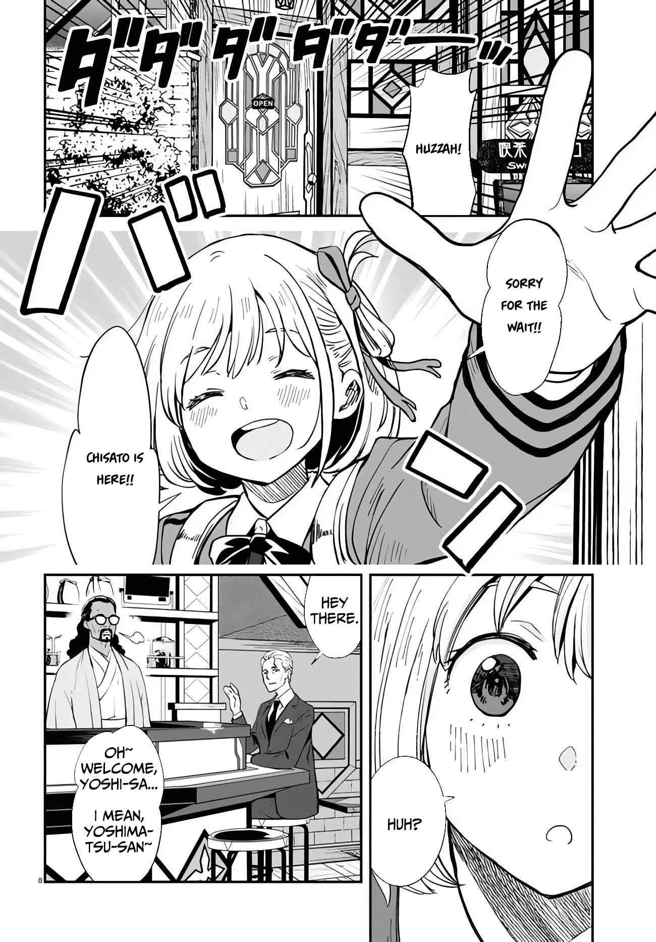 Lycoris Recoil Chapter 4 page 8 - Chapter 4