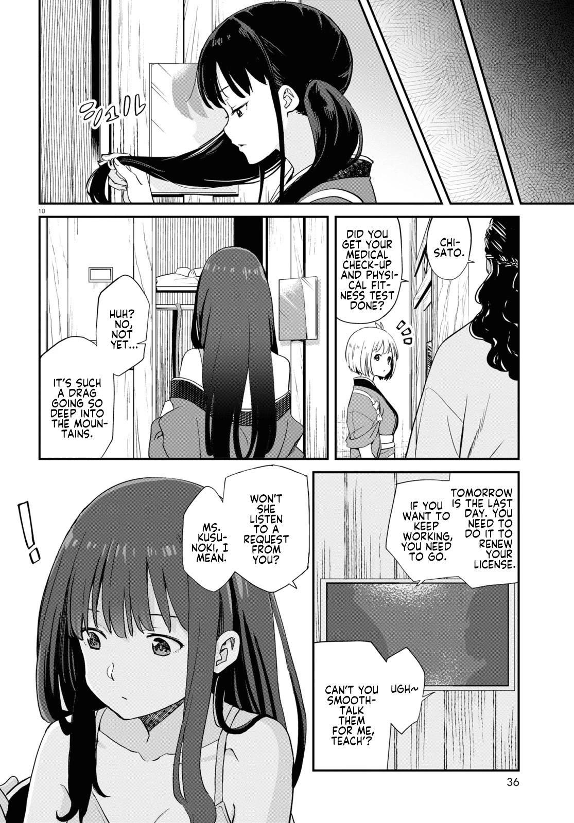 Lycoris Recoil Chapter 7 page 10 - Chapter 7