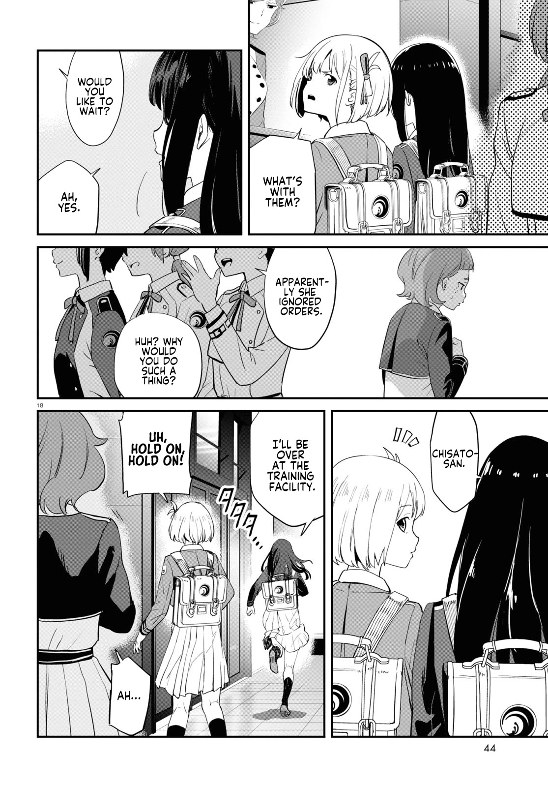 Lycoris Recoil Chapter 7 page 18 - Chapter 7