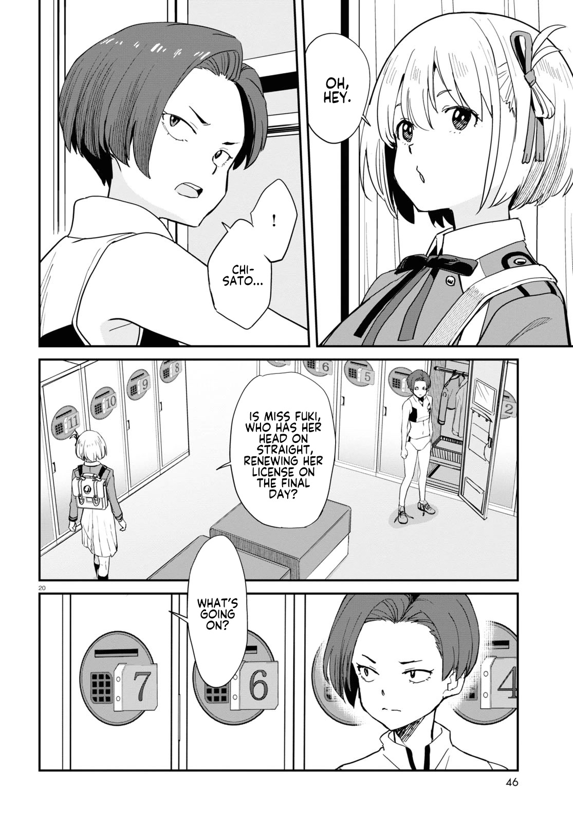 Lycoris Recoil Chapter 7 page 20 - Chapter 7