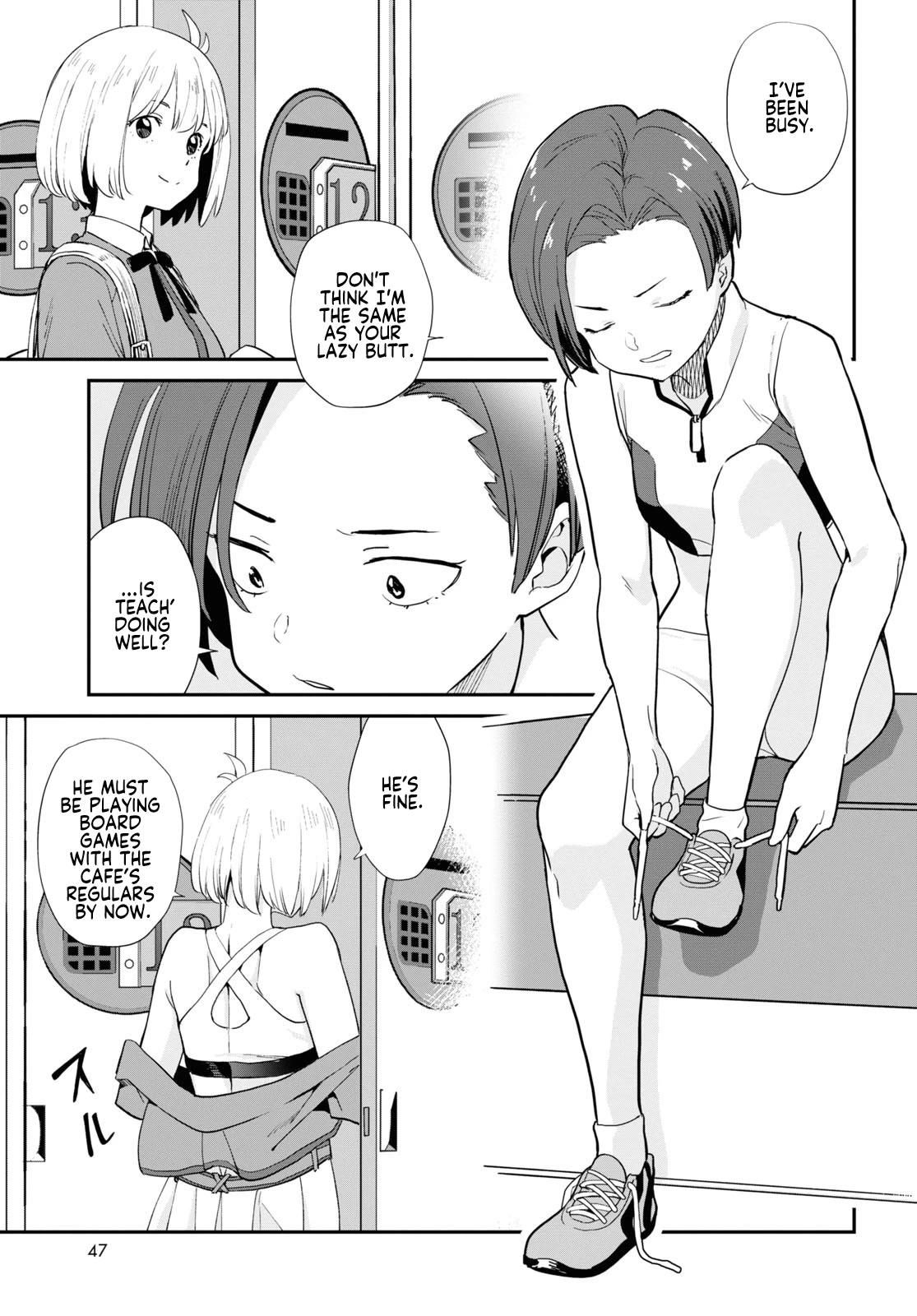 Lycoris Recoil Chapter 7 page 21 - Chapter 7