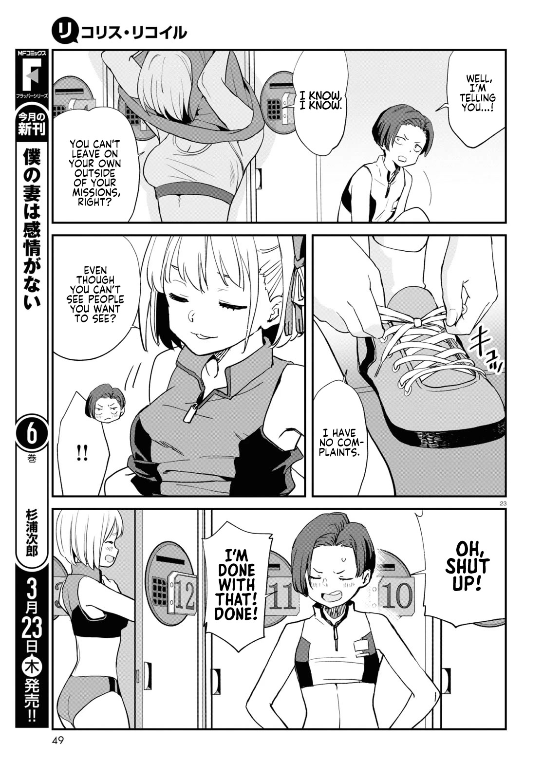 Lycoris Recoil Chapter 7 page 23 - Chapter 7