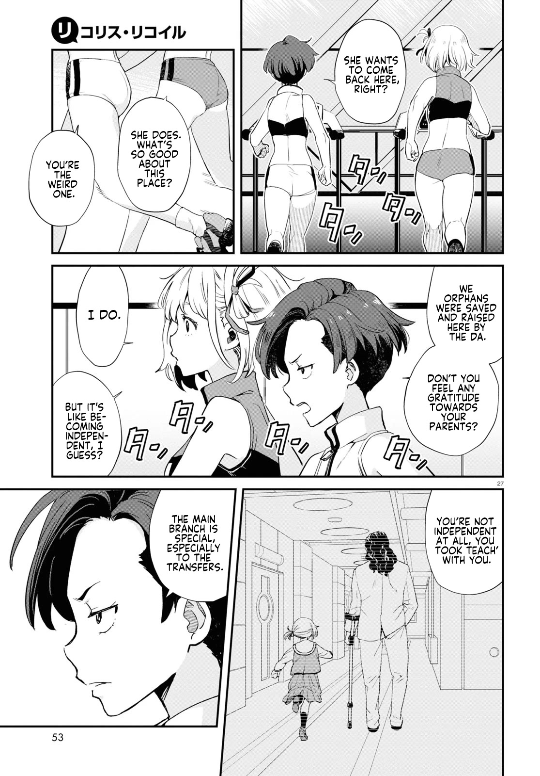 Lycoris Recoil Chapter 7 page 27 - Chapter 7