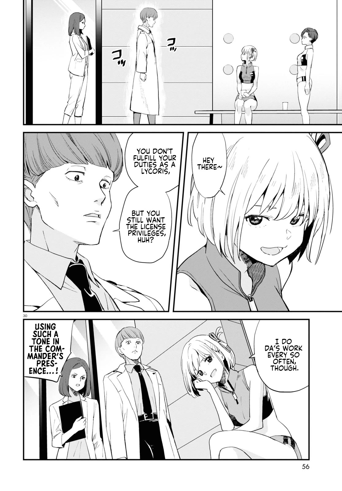 Lycoris Recoil Chapter 7 page 30 - Chapter 7