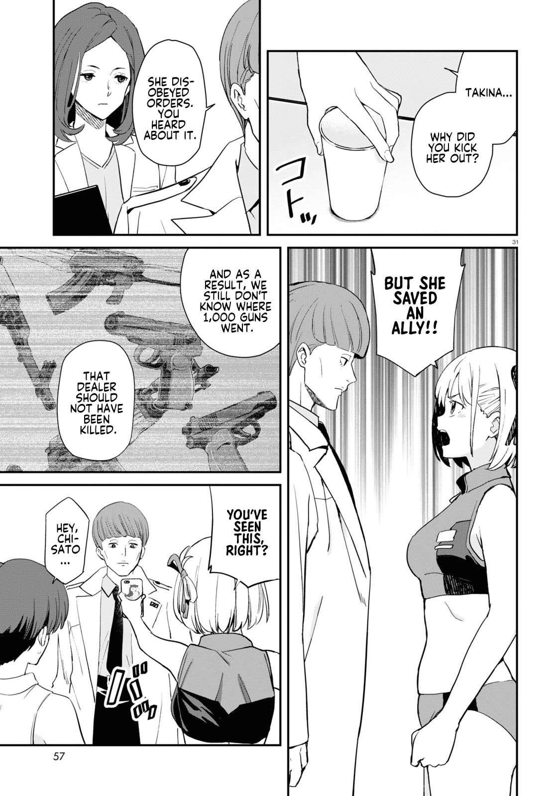 Lycoris Recoil Chapter 7 page 31 - Chapter 7