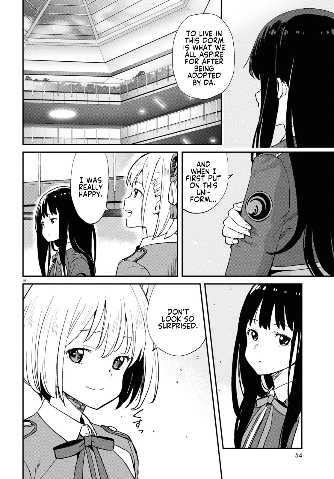 Lycoris Recoil Chapter 8 page 16 - Chapter 8