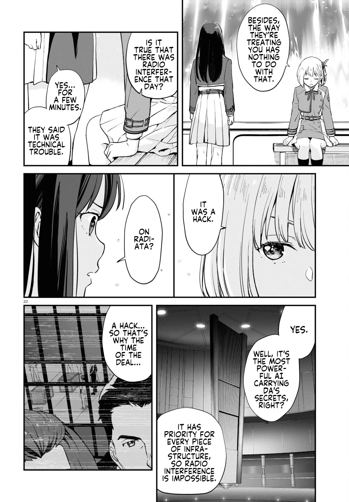 Lycoris Recoil Chapter 8 page 22 - Chapter 8