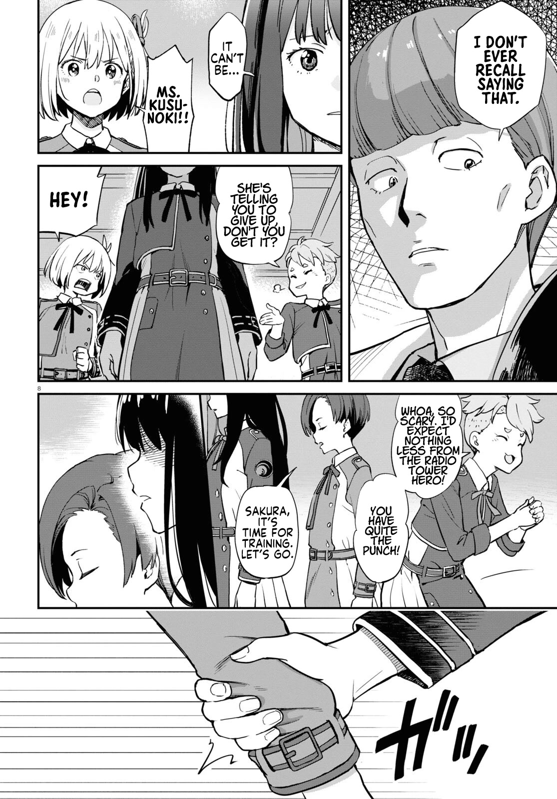 Lycoris Recoil Chapter 8 page 8 - Chapter 8
