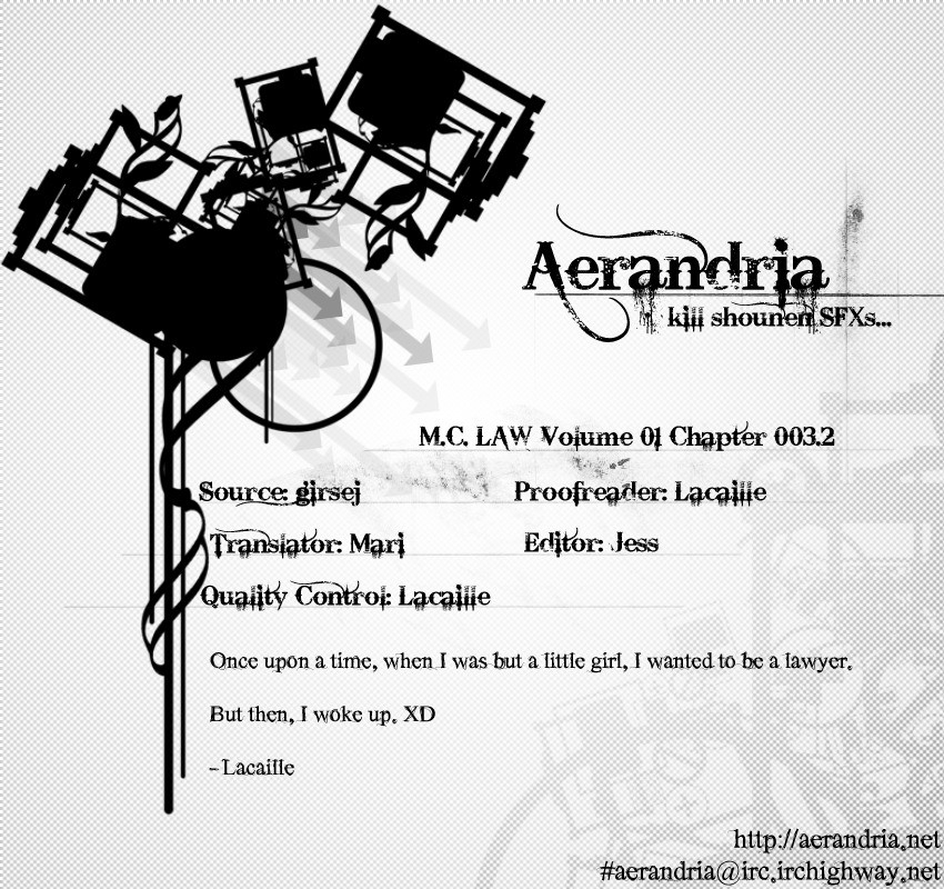 M.C. Law Chapter 3.2 page 21 - Chapter 3.2: Personal Conspiracy #2