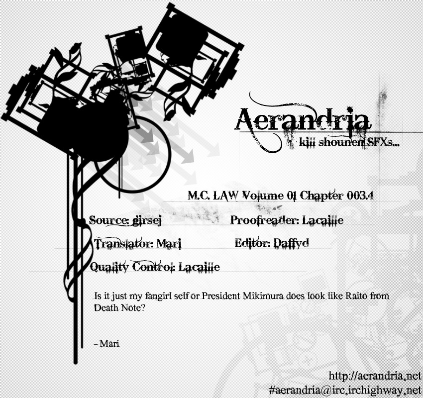 M.C. Law Chapter 3.4 page 20 - Chapter 3.4: Personal Conspiracy #4