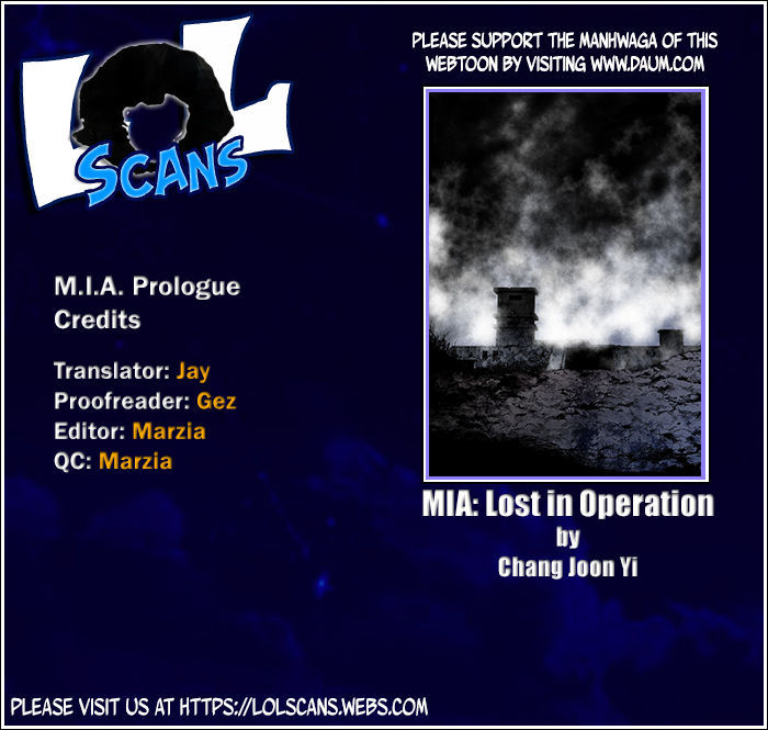 M.I.A - Jakjeonjung Siljong Chapter 0 page 1 - Chapter 0 : Prologue