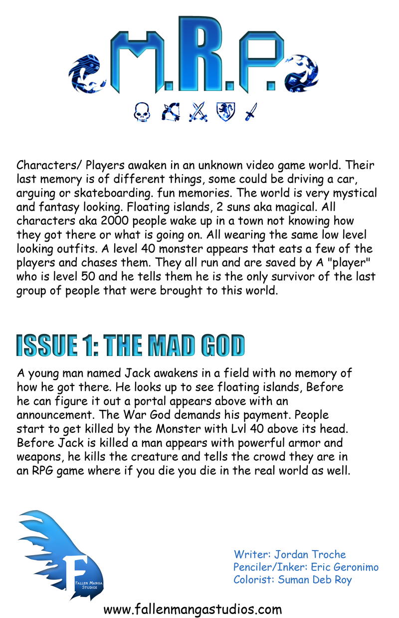 M.R.P. Chapter 1.2 page 2 - Chapter 1 v2 : The Mad God