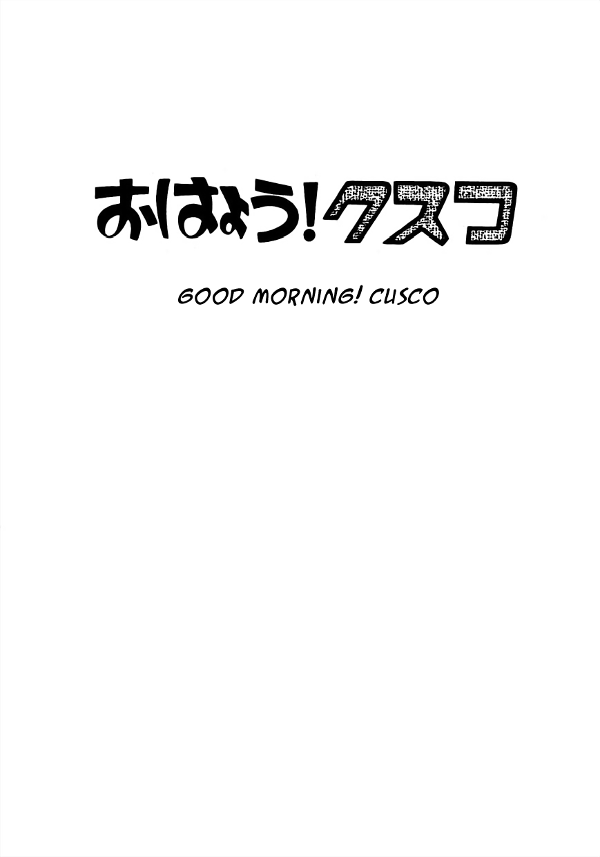 Maa-chan no Nikkichou Chapter 9 page 1 - Chapter 9: Good Morning! Cusco [END]
