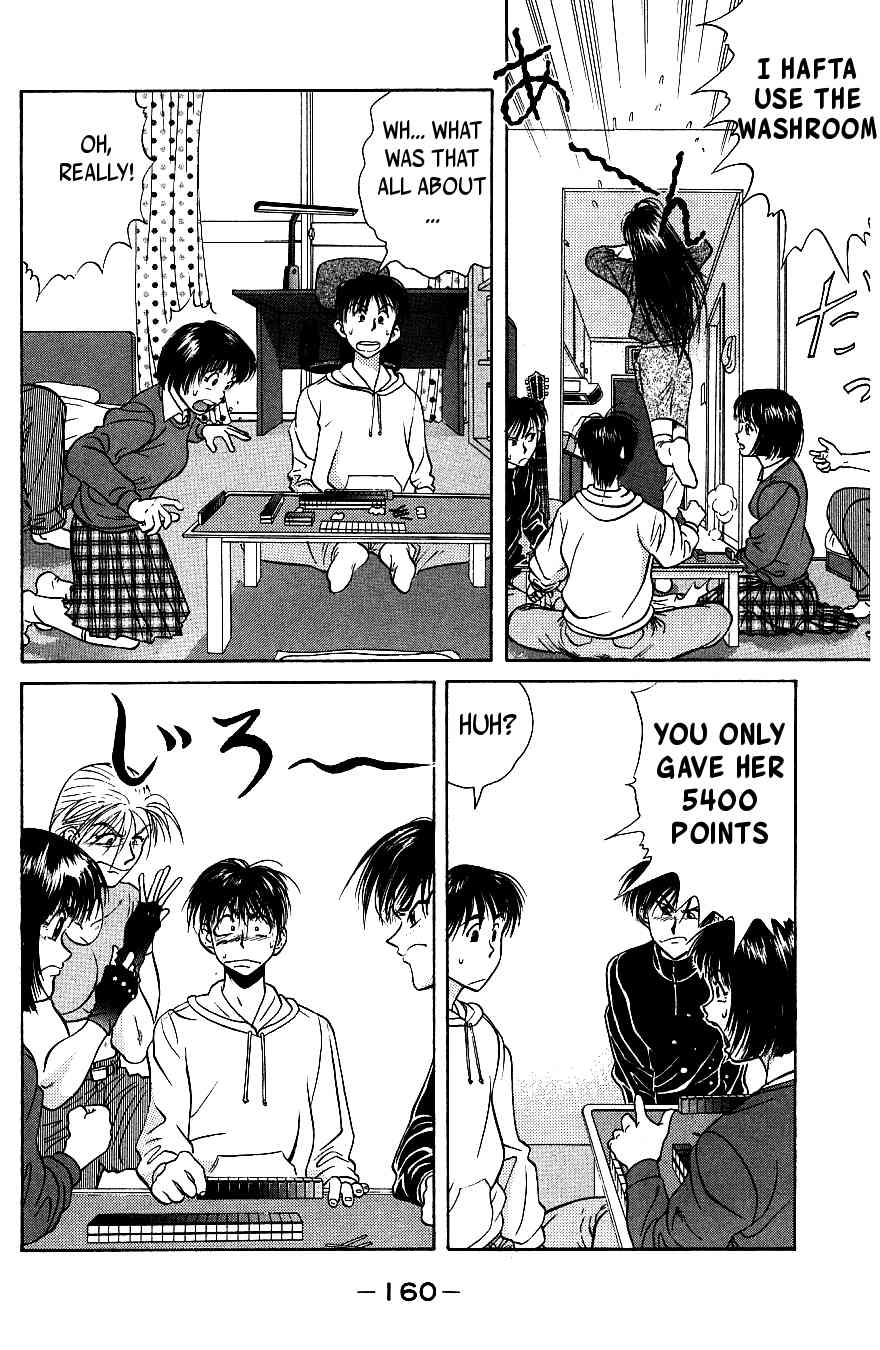 Maajan Kurabu Chapter 7 page 34 - Chapter 7: Farewell, Mahjong Club ~Mahjong Warriors of Love~