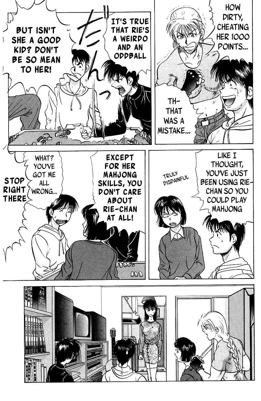 Maajan Kurabu Chapter 7 page 35 - Chapter 7: Farewell, Mahjong Club ~Mahjong Warriors of Love~