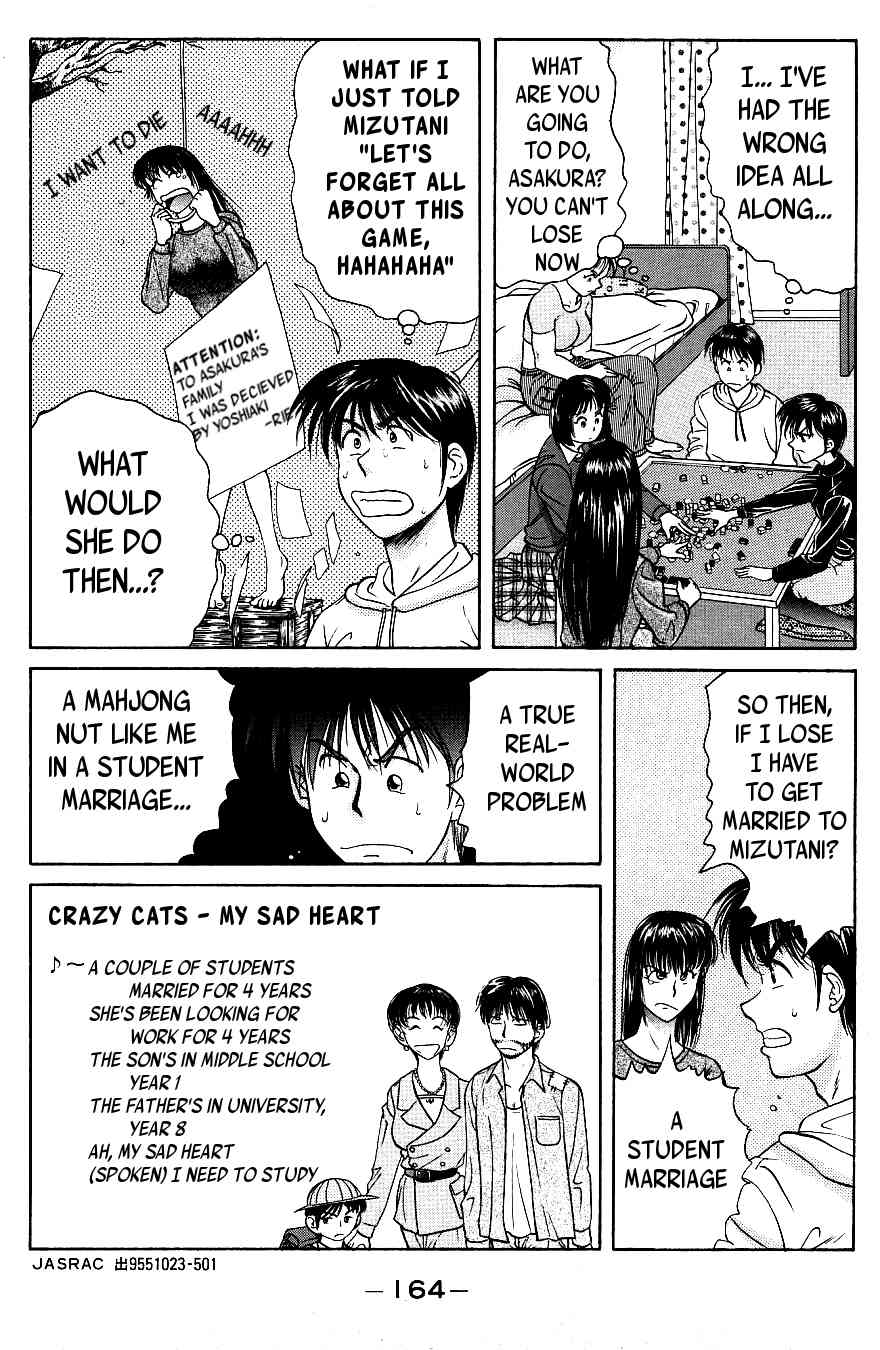 Maajan Kurabu Chapter 7 page 38 - Chapter 7: Farewell, Mahjong Club ~Mahjong Warriors of Love~