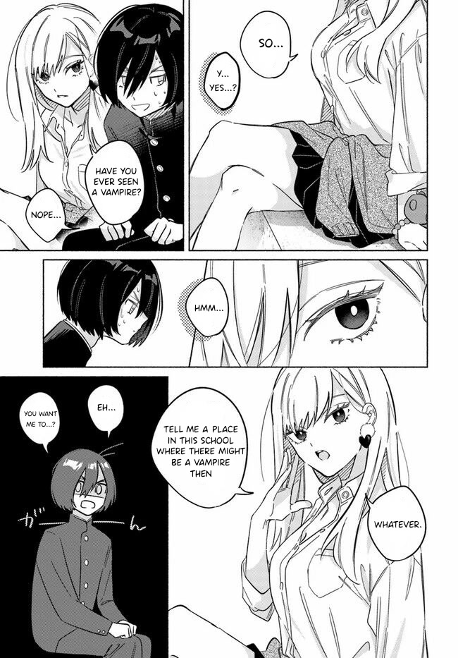 Mabarai-san Hunts Me Down Chapter 1 page 15 - Chapter 1: Mabarai-San and the Vampire
