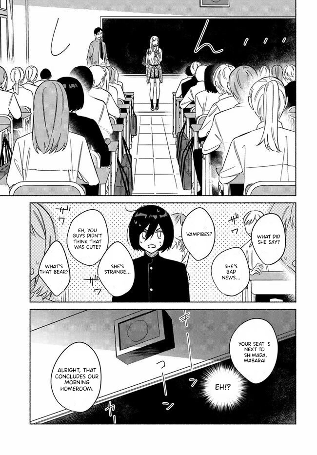 Mabarai-san Hunts Me Down Chapter 1 page 7 - Chapter 1: Mabarai-San and the Vampire