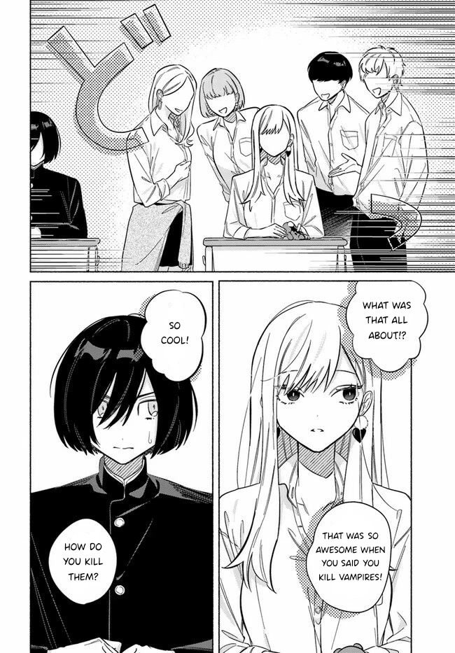 Mabarai-san Hunts Me Down Chapter 1 page 8 - Chapter 1: Mabarai-San and the Vampire