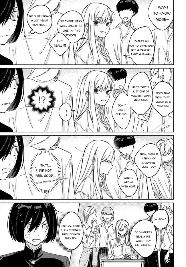 Mabarai-san Hunts Me Down Chapter 1 page 9 - Chapter 1: Mabarai-San and the Vampire