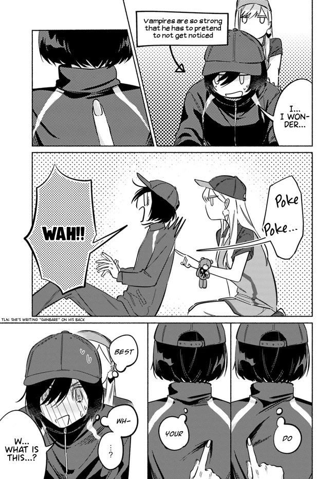 Mabarai-san Hunts Me Down Chapter 11 page 7 - Chapter 11: A baseball outing with Mabarai-san.