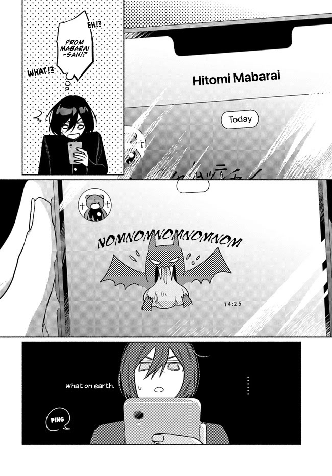 Mabarai-san Hunts Me Down Chapter 13 page 13 - Chapter 13: My first “exchange” with Mabarai-san