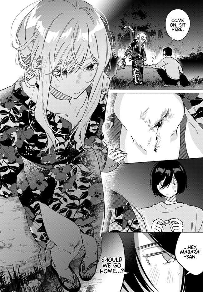 Mabarai-san Hunts Me Down Chapter 15 page 11 - Chapter 15: Mabarai-san and Summer Festival.