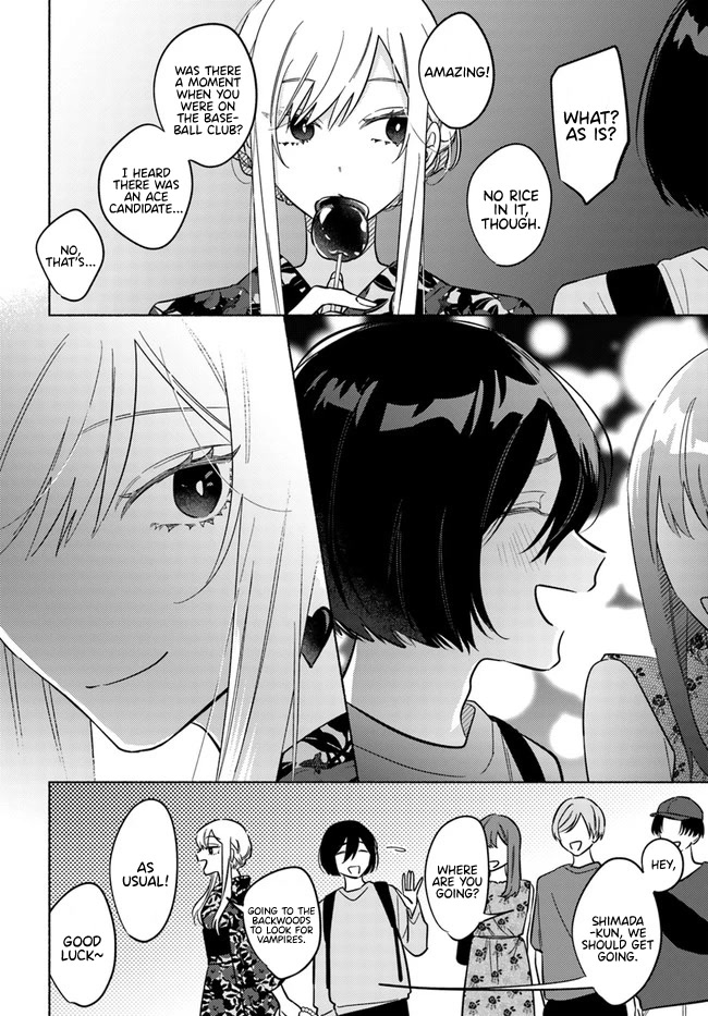 Mabarai-san Hunts Me Down Chapter 15 page 7 - Chapter 15: Mabarai-san and Summer Festival.