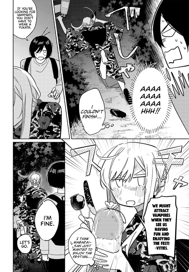 Mabarai-san Hunts Me Down Chapter 15 page 9 - Chapter 15: Mabarai-san and Summer Festival.