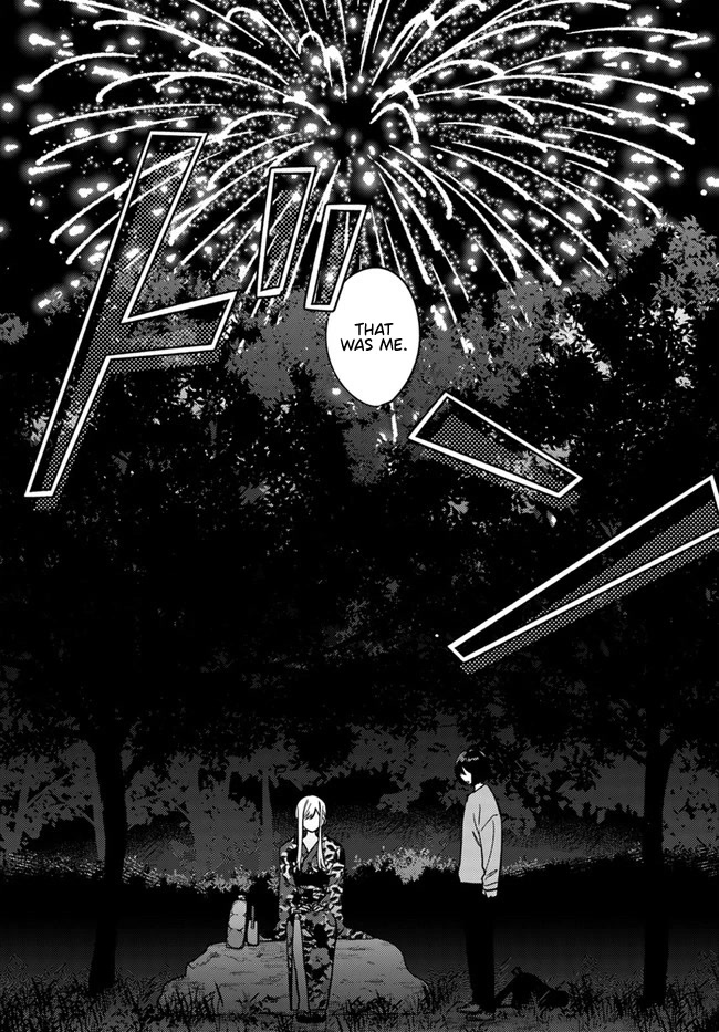 Mabarai-san Hunts Me Down Chapter 16 page 13 - Chapter 16: Mabarai-san and Shimada-kun. [END]
