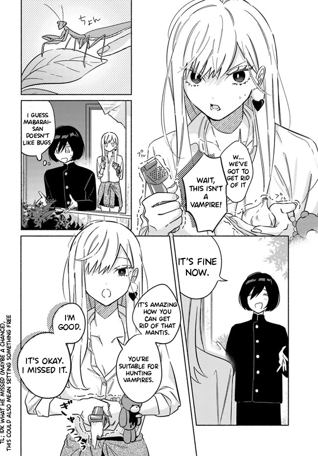 Mabarai-san Hunts Me Down Chapter 2 page 17 - Chapter 2: Mabarai-san and the Burning Cross