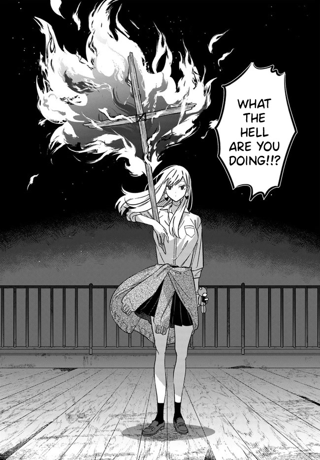 Mabarai-san Hunts Me Down Chapter 2 page 21 - Chapter 2: Mabarai-san and the Burning Cross