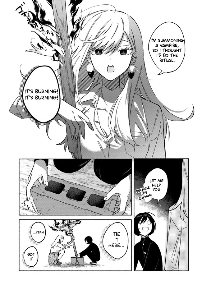 Mabarai-san Hunts Me Down Chapter 2 page 22 - Chapter 2: Mabarai-san and the Burning Cross