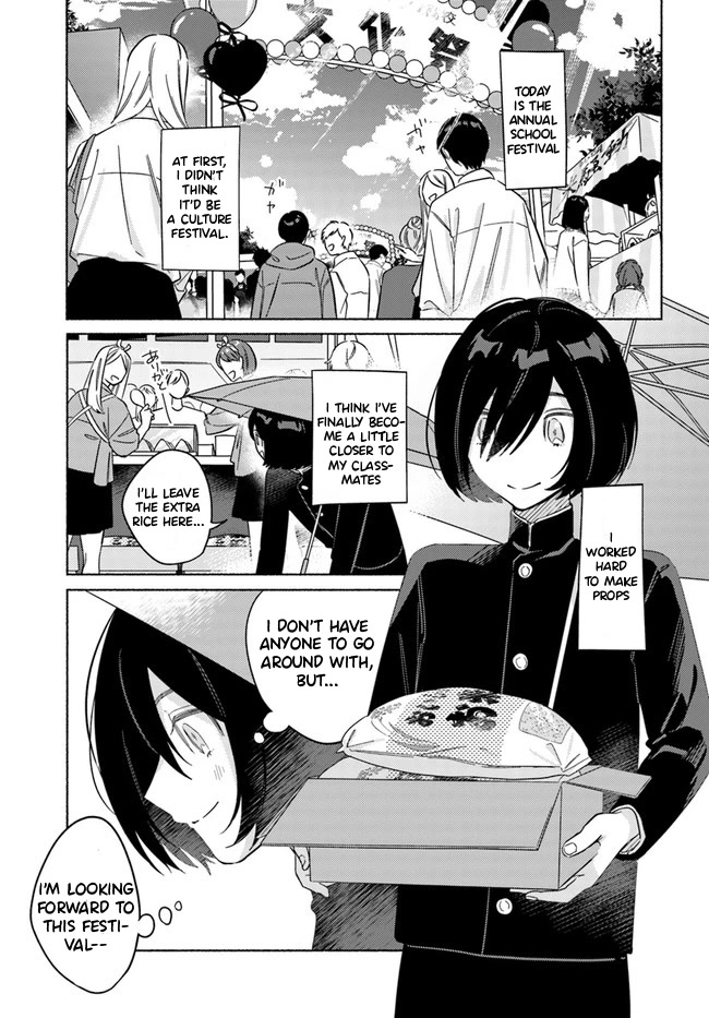 Mabarai-san Hunts Me Down Chapter 2 page 4 - Chapter 2: Mabarai-san and the Burning Cross