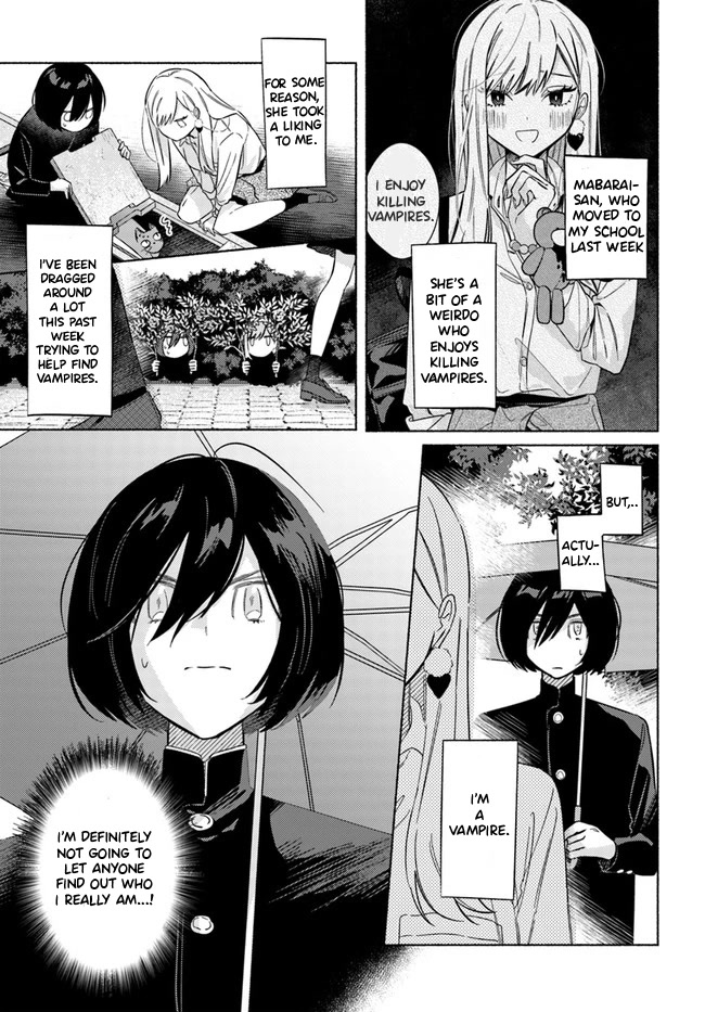 Mabarai-san Hunts Me Down Chapter 2 page 8 - Chapter 2: Mabarai-san and the Burning Cross