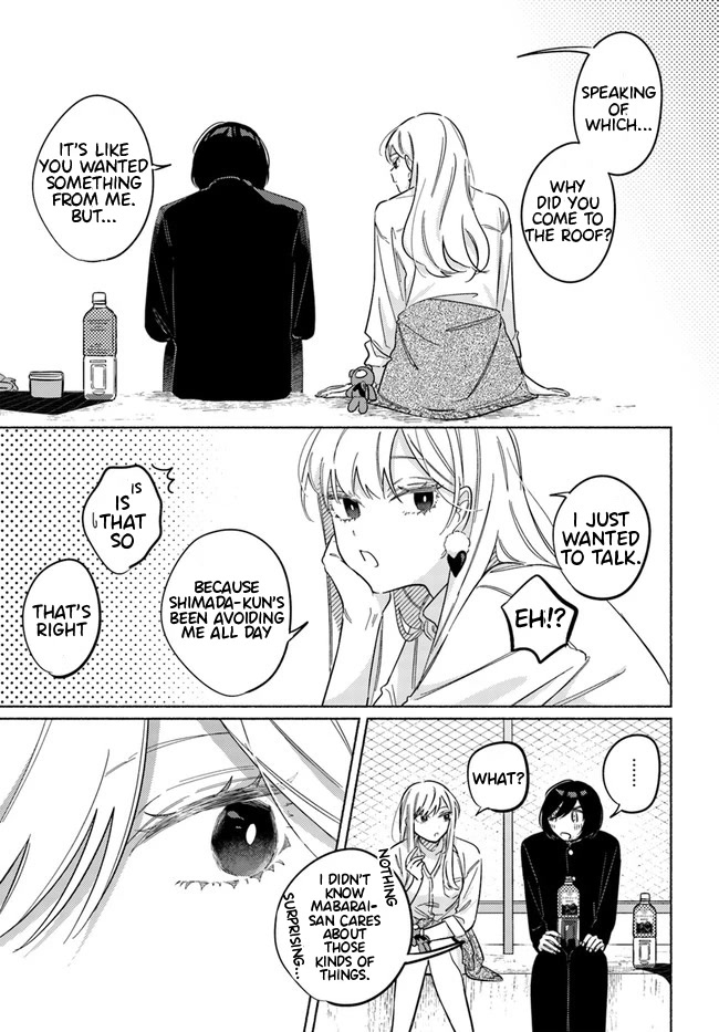 Mabarai-san Hunts Me Down Chapter 5 page 12 - Chapter 5: A little red lunch break with Mabarai-san