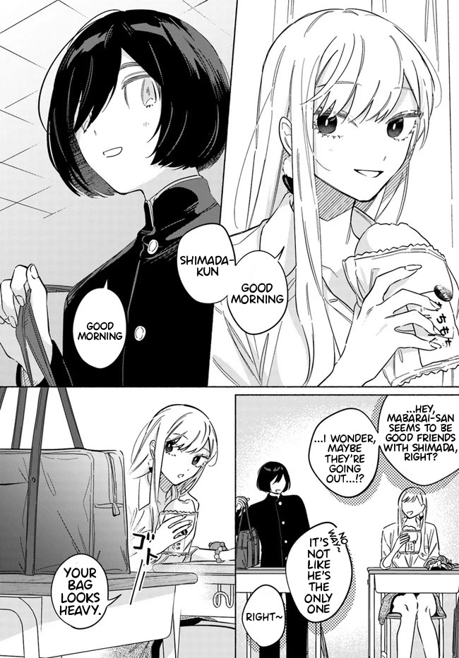 Mabarai-san Hunts Me Down Chapter 5 page 3 - Chapter 5: A little red lunch break with Mabarai-san