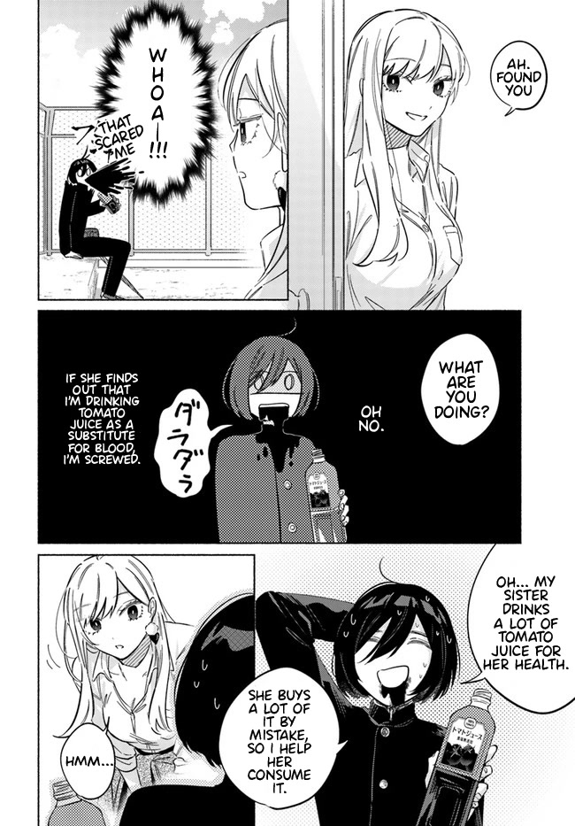 Mabarai-san Hunts Me Down Chapter 5 page 7 - Chapter 5: A little red lunch break with Mabarai-san