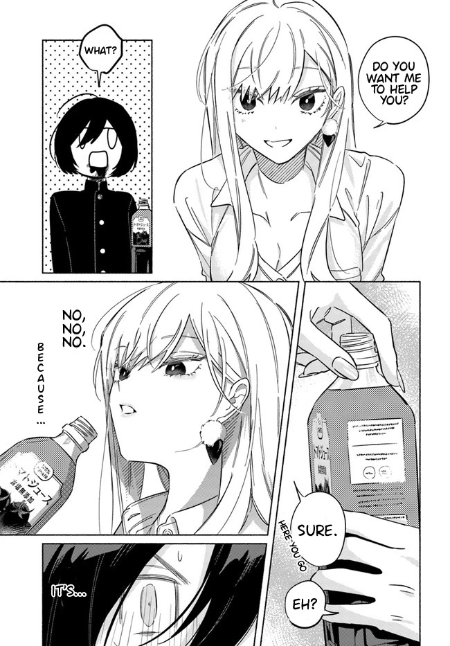 Mabarai-san Hunts Me Down Chapter 5 page 8 - Chapter 5: A little red lunch break with Mabarai-san