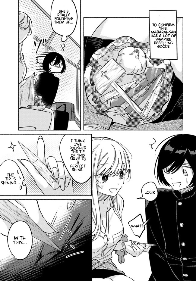 Mabarai-san Hunts Me Down Chapter 6 page 10 - Chapter 6: Mabarai-san and the Stake in My Chest