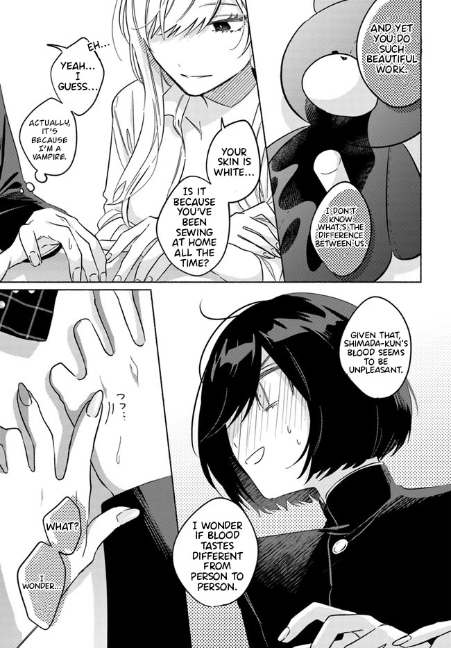 Mabarai-san Hunts Me Down Chapter 7 page 10 - Chapter 7: Mabarai-san and Her Fingertips