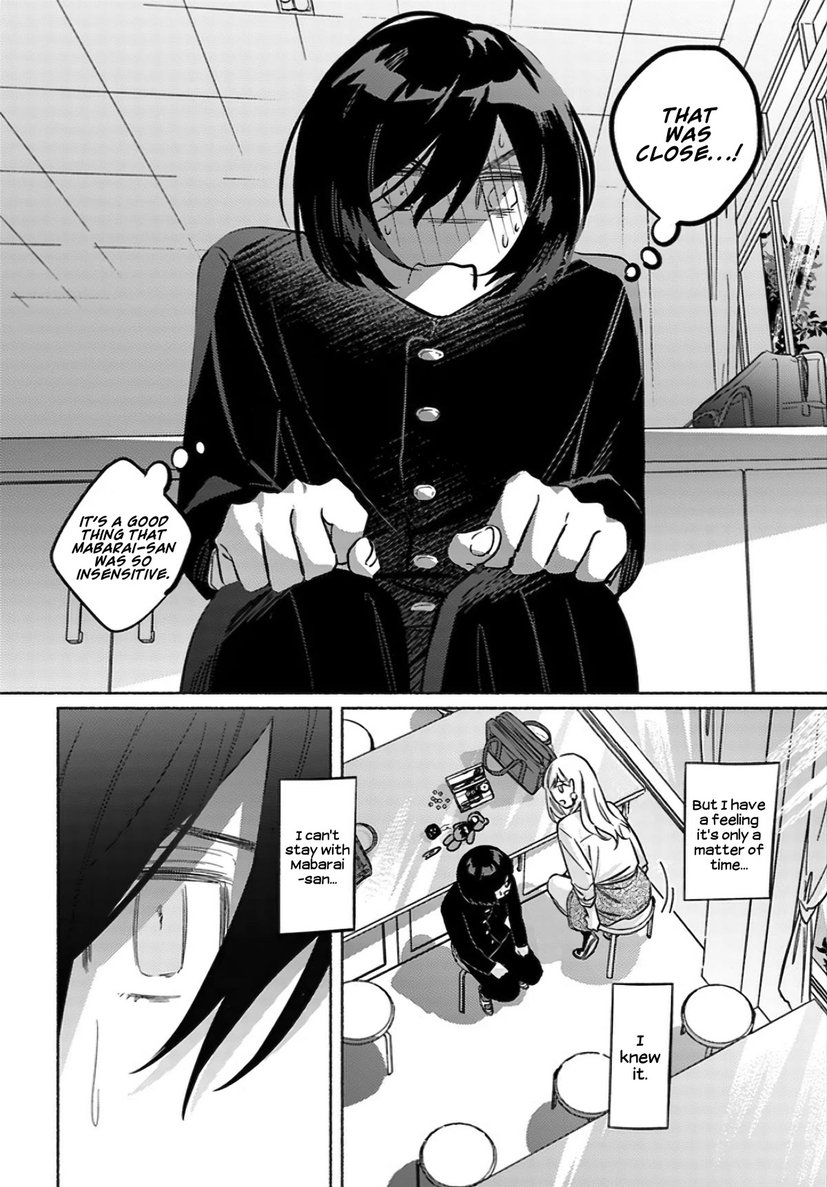 Mabarai-san Hunts Me Down Chapter 8 page 13 - Chapter 8: Mabarai-san and the desire to know
