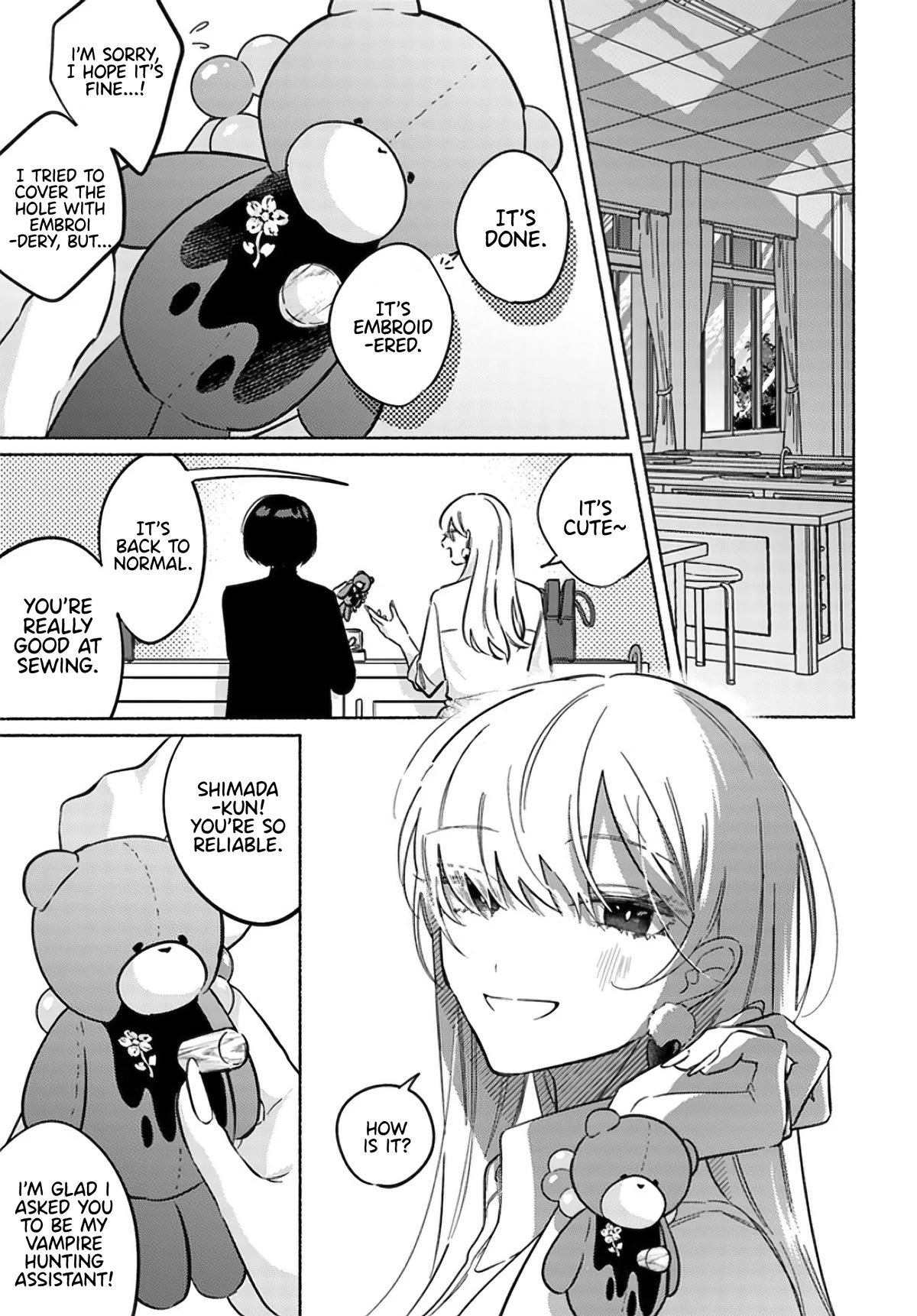 Mabarai-san Hunts Me Down Chapter 8 page 14 - Chapter 8: Mabarai-san and the desire to know