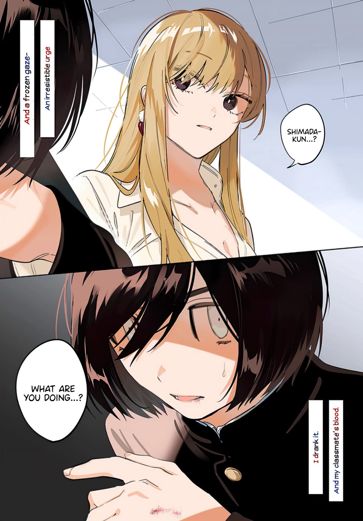 Mabarai-san Hunts Me Down Chapter 8 page 2 - Chapter 8: Mabarai-san and the desire to know